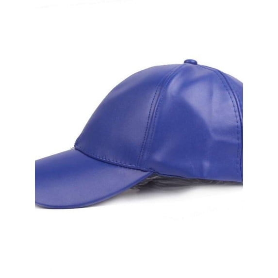 Leather Baseball Cap Adjustable Classic Referee Snapback Dad Hat