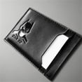 thumbnail image 1 of Leather Bat Wallet Personalized Hero Mask Design Bat Card Bag Multifunction Man Bat Billfold(Black), 1 of 5
