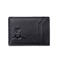 thumbnail image 1 of Leather Bat Wallet for Men Personalized Hero Mask Design Bat Card Bag Multifunction Man Bat Billfold(Black), 1 of 5