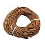 Leather Beading Cord Cowhide Leather DIY Necklace Making Material Peru 4mm about 109.36 yards(100m)/bundle