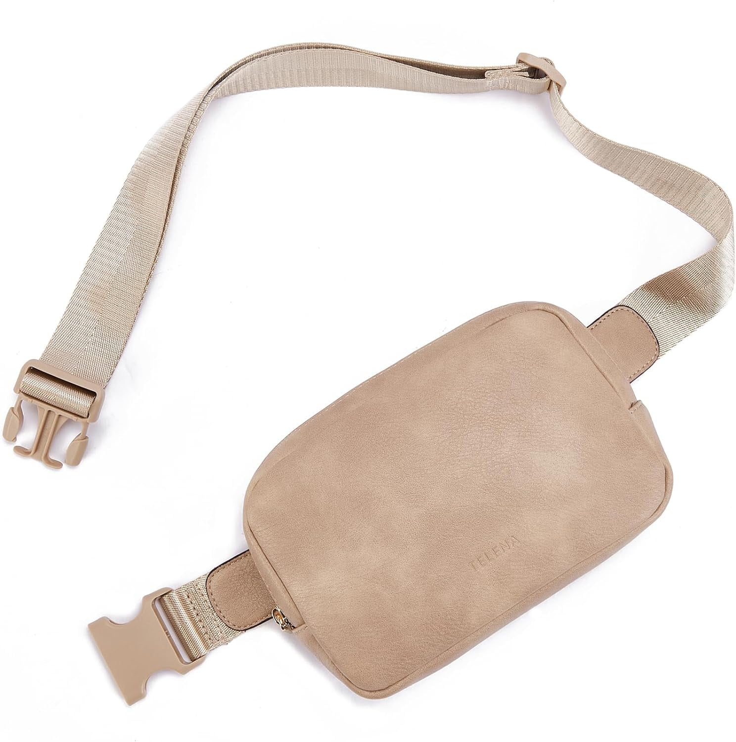 Leather Belt Bag for Women Fashionable Fanny Packs Cross Body Bag Waist Pack Camel Brown Walmart
