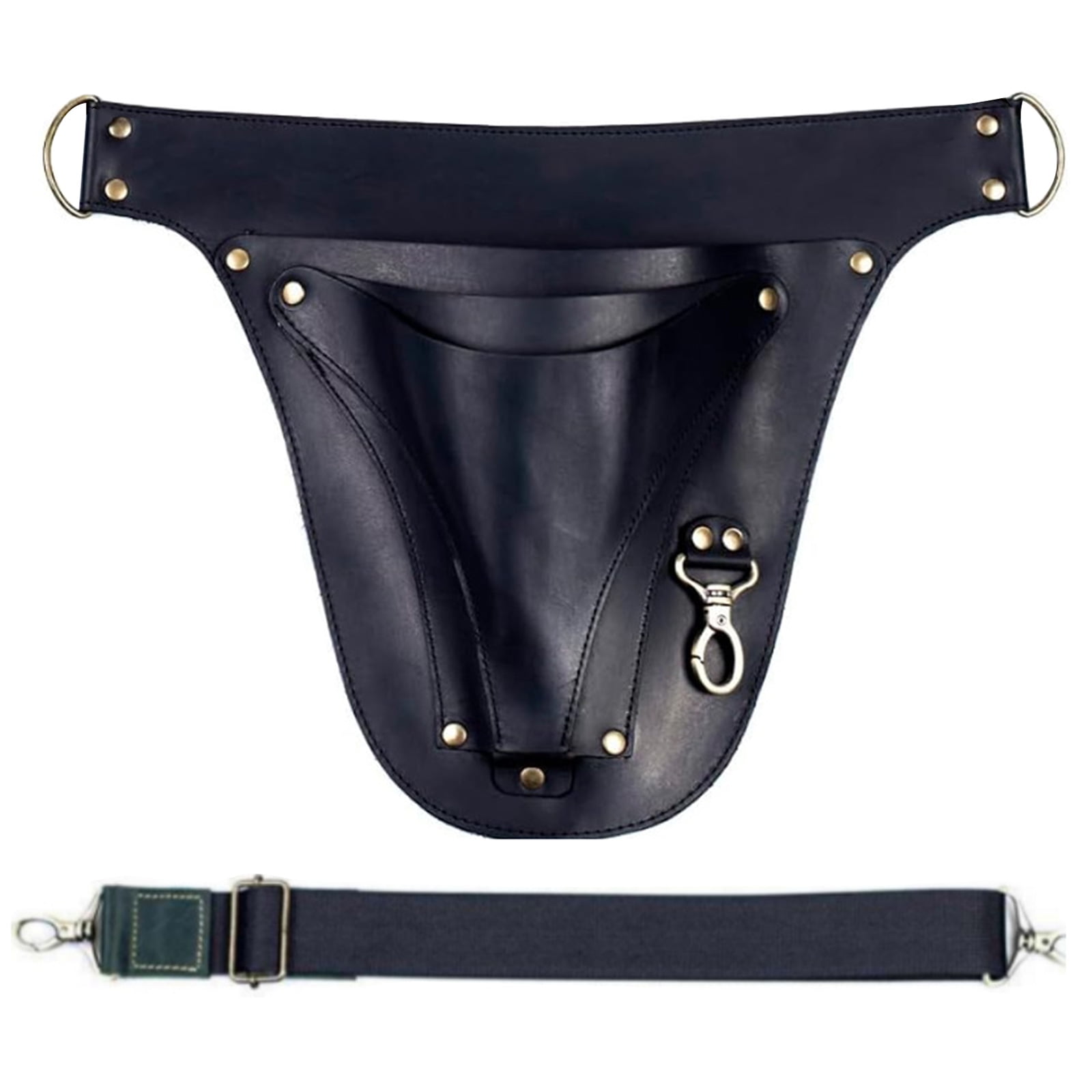 Leather Belt for Gardener Waist Pouches for Electrician Carpenter Belt Bag Handmade Leather Florist Tool Belt Gardener