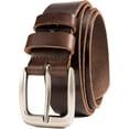 thumbnail image 1 of Leather Belt for Men,100% Italian Full Grain Real Solid Leather, 1 of 6