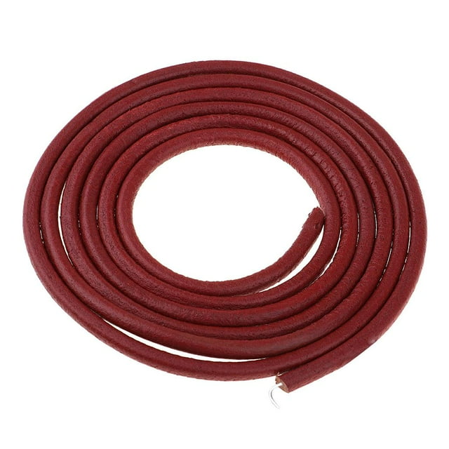 Leather Belt for Singer Treadle Sewing Machine Cowhide Belting,Round 3/