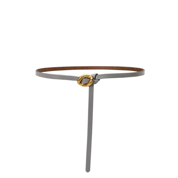 Leather Belts for Women Skinny Thin Waist Belts for Jeans Pants Dresses