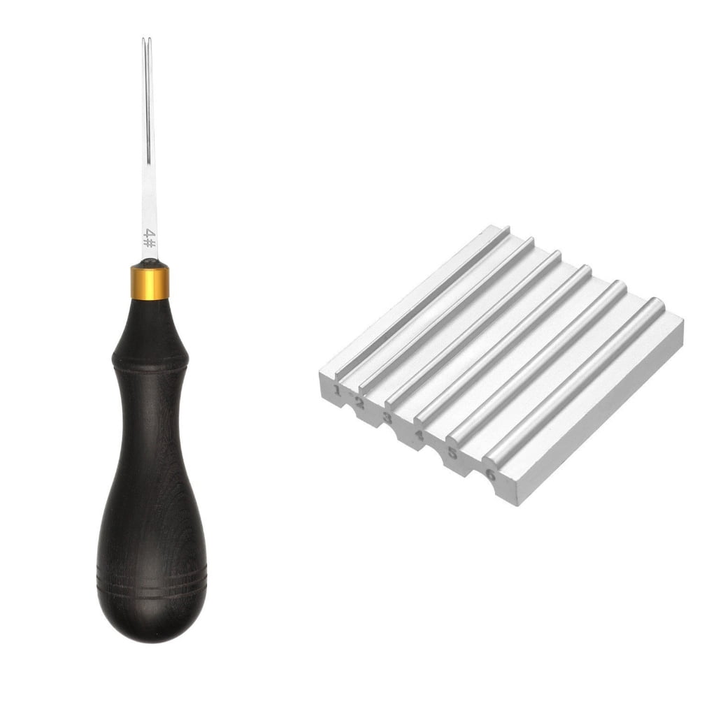 Leather Beveler Sharpen DIY Leather Craft Tool Leather Edger Bevelers Tool Wider Shovel Cutting DIY Leather Tool