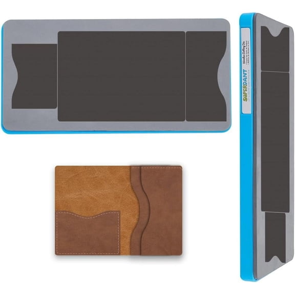 Leather Bifold Card Holder Cutting Die Cut Leather Craft Die Cutter Business Card Case Wooden Die Cutter Vintage DIY Art Crafts Protective Slim Wallet for Men Women Leather Wallet Making 1pc