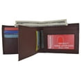 thumbnail image 1 of Leather Bifold Removable Middle Flap ID Card Holder Wallet 1142, 1 of 31