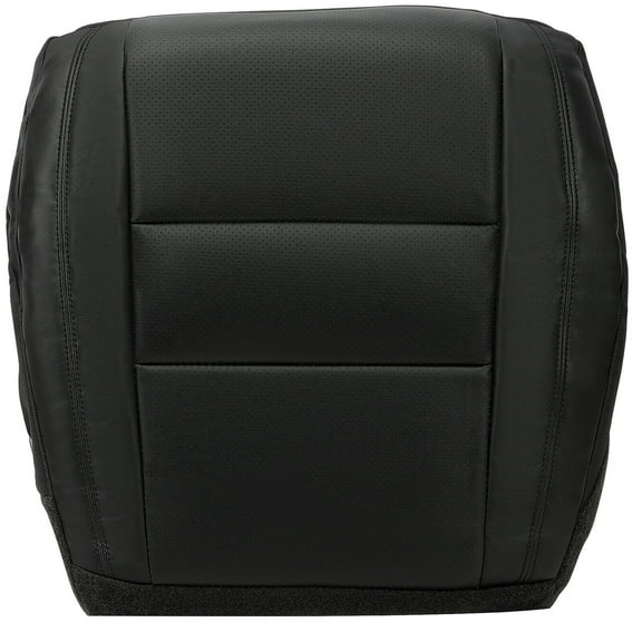 Leather Black Driver Bottom Seat Cover Fit 11-16 Jeep Grand Cherokee
