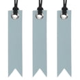 thumbnail image 1 of Leather Bookmarks, Grey Book Marks for Reading Women, 3 Pcs, 1 of 6