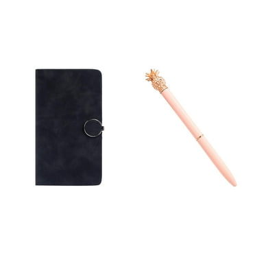 Leather Bound Journal Clearance Notebooks Journal for Work Diary/Travel/Business/Work/Home Writing Hardcover Notebook 200 Pages 1*1 Notepad +1* Pen