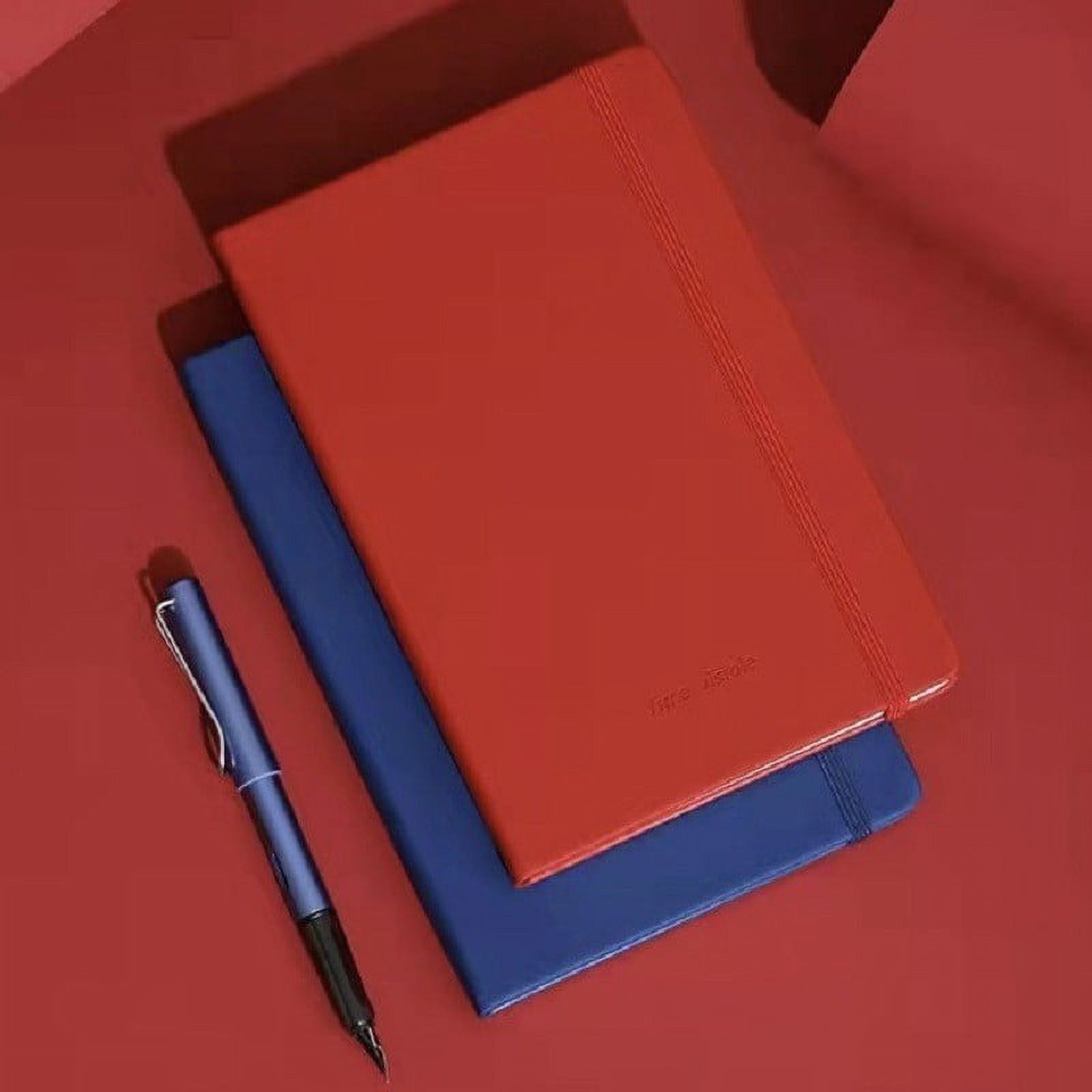 Leather Bound Notepad, A5 Size Pad, Durable Imitation Leather Cover ...