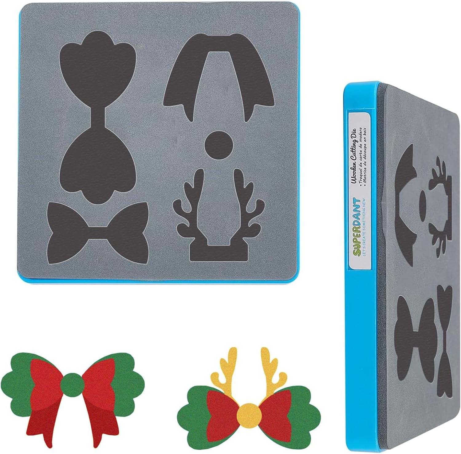 Hinana 6-Piece Bow Metal Die Cuts Set – Perfect For DIY Scrapbooking, Cards & Crafts