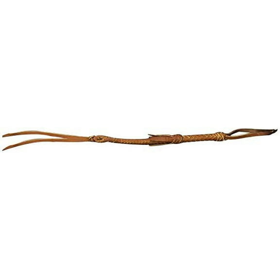 Leather Braided Riding Quirt w/ Wrist Loop (Light)