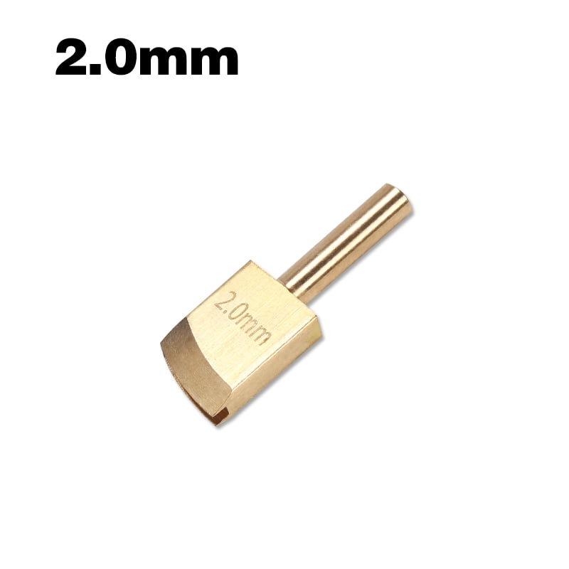 Leather Brass Soldering Iron Tip Polishing Tool DIY Leather Craft