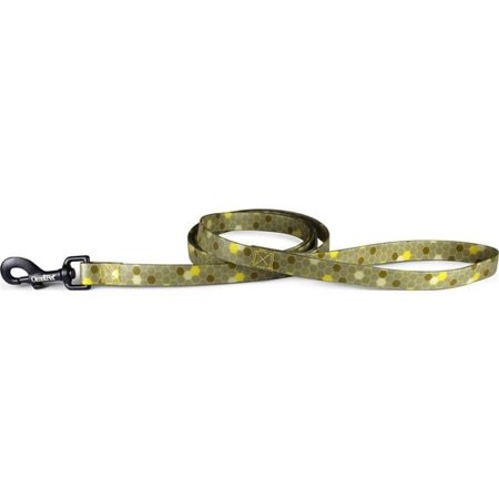 Leather Brothers 19208-05 0.75 in. x 6 ft. Attitudz Honey Comb Biothane Dog Lead