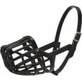 thumbnail image 1 of Leather Brothers Italian Basket Dog Muzzle, Black, Size 6, 1 of 2