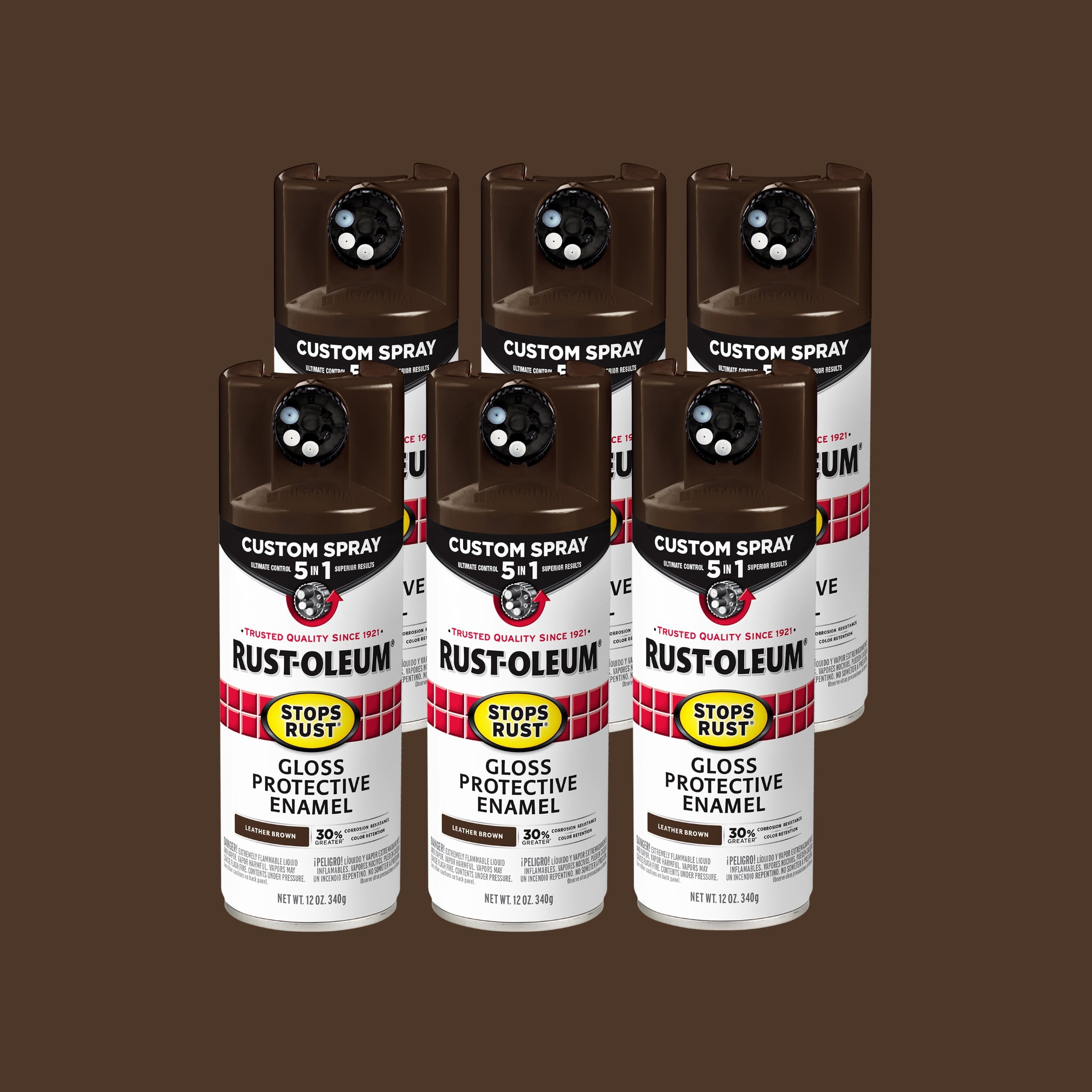Leather-Brown-Rust-Oleum-Stops