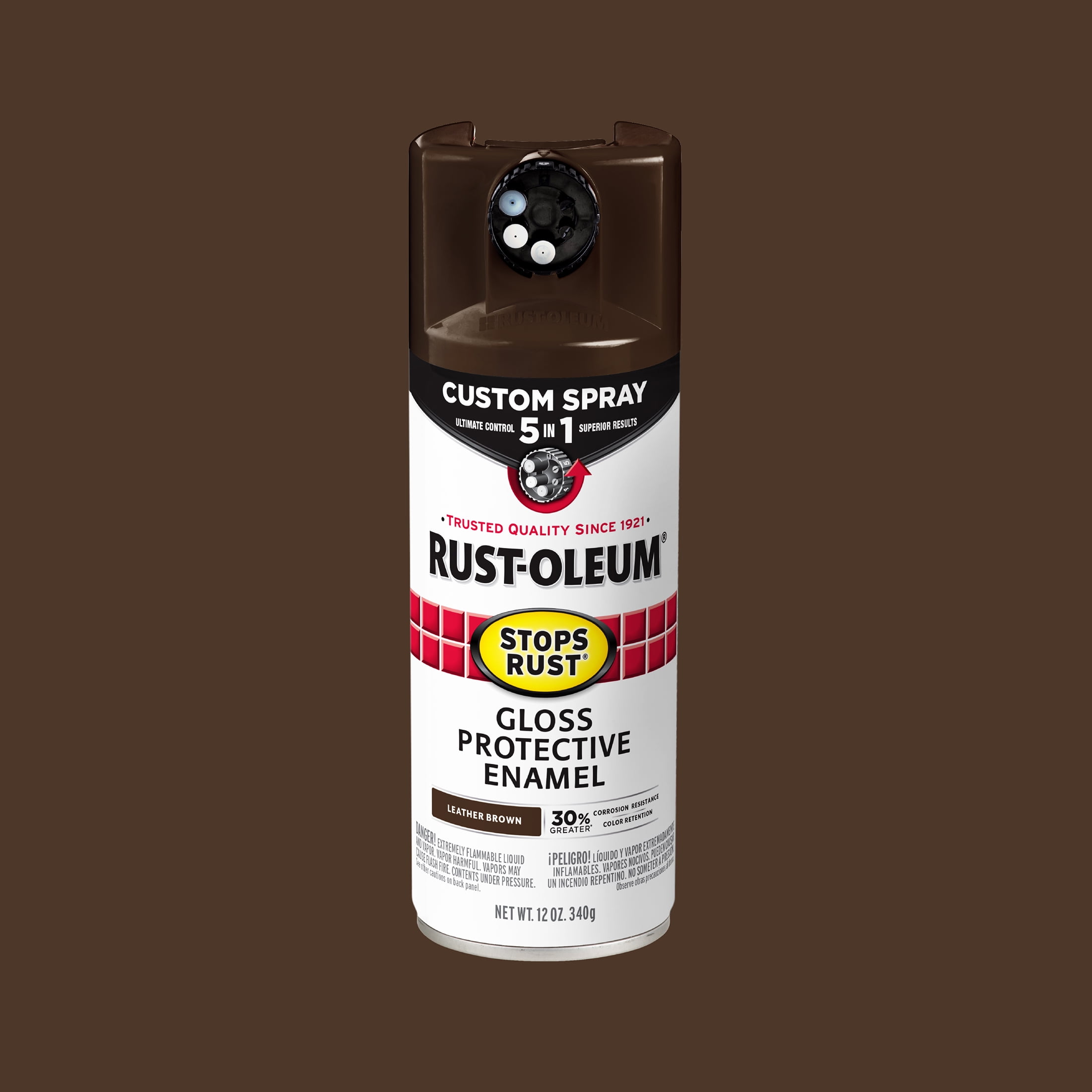 Leather-Brown-Rust-Oleum-Stops