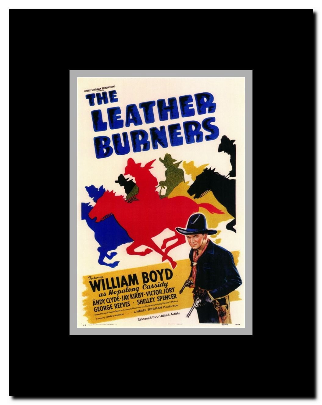 Leather Burners Framed Movie Poster