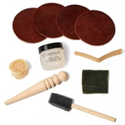 Leather Burnishing Starter Kit, 7 pc Set