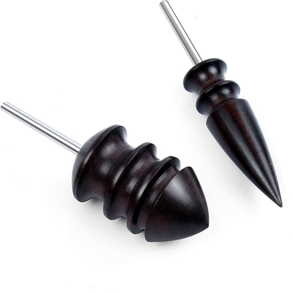 Leather Burnishing Tool,Pointed Head Leather Tool Set and Leather Burnisher for Dremel Rotary Tools