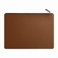 thumbnail image 1 of Leather Business A4 File Folder Zipper Document Bag Contract File Organizer Briefcase Portfolio,Bag For Contract/Invoice Storage, 1 of 9
