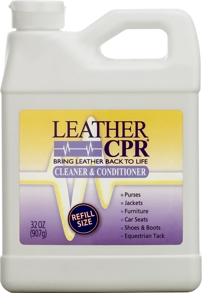 Leather CPR Cleaner & Conditioner, 32oz Benefits All Leather Items