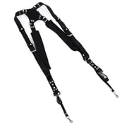 Leather Camera Strap Dual Shoulder Harness Adjustable Multifunctional Camera Accessories for SLR, 9 Inches / 23 cm