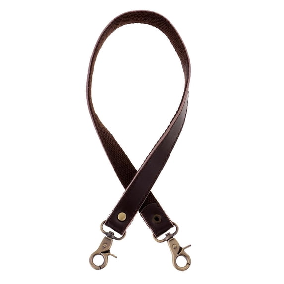 Leather + Canv Shoulder Bag Handles Handbag Strap Replacements Bag Accessories 60cm