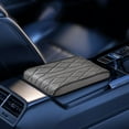 thumbnail image 1 of Leather Car Armrest Box Pad, Universal Center Console Cover, Soft Memory Foam Armrest Cushion, Waterproof Protective Car Interior Accessory for SUV Truck and Vehicle, 1 of 9