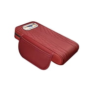 Leather Car Armrest Cushions Versatile Automotive Armrest Boosters Pad for Improved Driving Experience & Arm Support