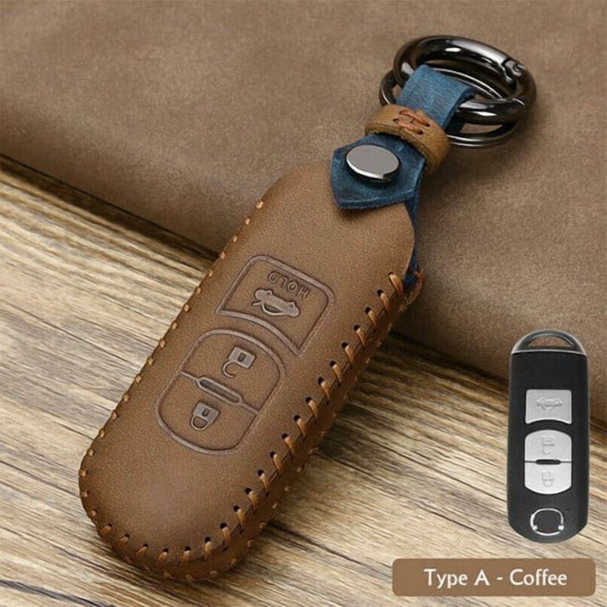 Ontto Brilliance Key Fob Cover Compatible With Land Rover, Range Rover, Jaguar - PVC, Electroplated, 5-Button Remote