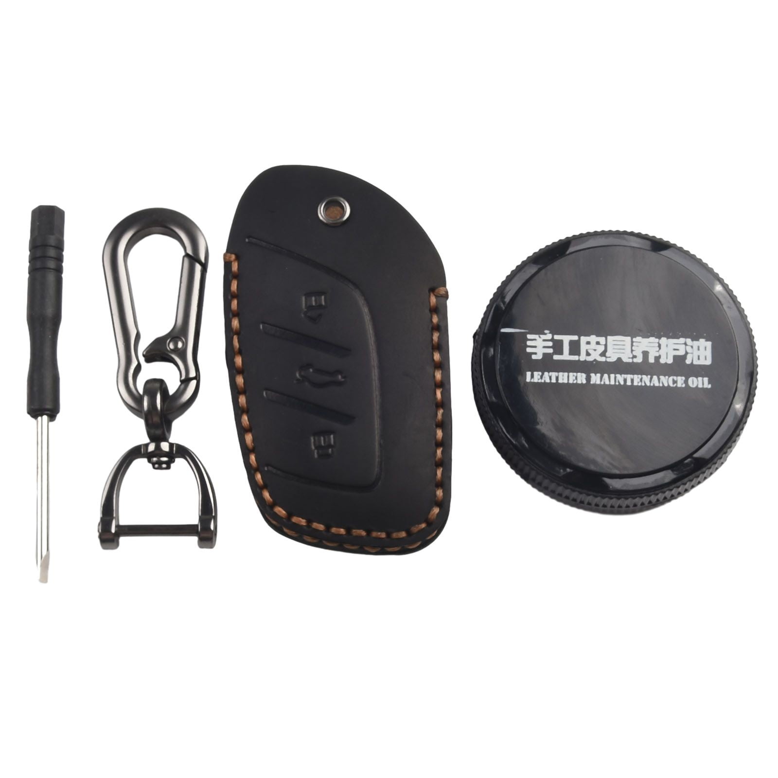 ISDORE Premium Leather Key Fob Case Compatible With MG4 EV, ZS, MG5 - View #6