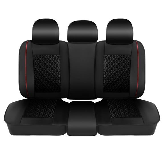 Leather Car Seat Covers For Dodge Ram 1500 2009-2023 5-Seats NEW Front Rear