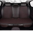 Leather Car Seat Covers Four Seasons Front/Rear Seat Protector Car Seat ...