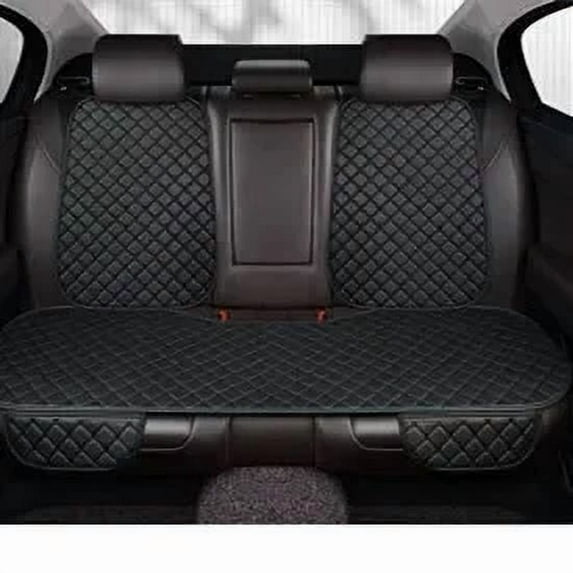 Leather Car Seat Covers Four Seasons Front/Rear Seat Protector Car Seat Cushion Pad Mat Auto Interior Accessories Universal