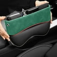 thumbnail image 1 of Leather Car Seat Gap Storage Box with Multi-Compartment Organizer, Universal Fit Console Insert for Phones Keys Wallets to Prevent Items Falling Between Seats and Keep Car Tidy, 1 of 6