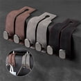 thumbnail image 1 of Leather Car Seat Headrest Hooks Purse Holder Bag Hanger Back Seat Organizer 2 Pack, 1 of 4