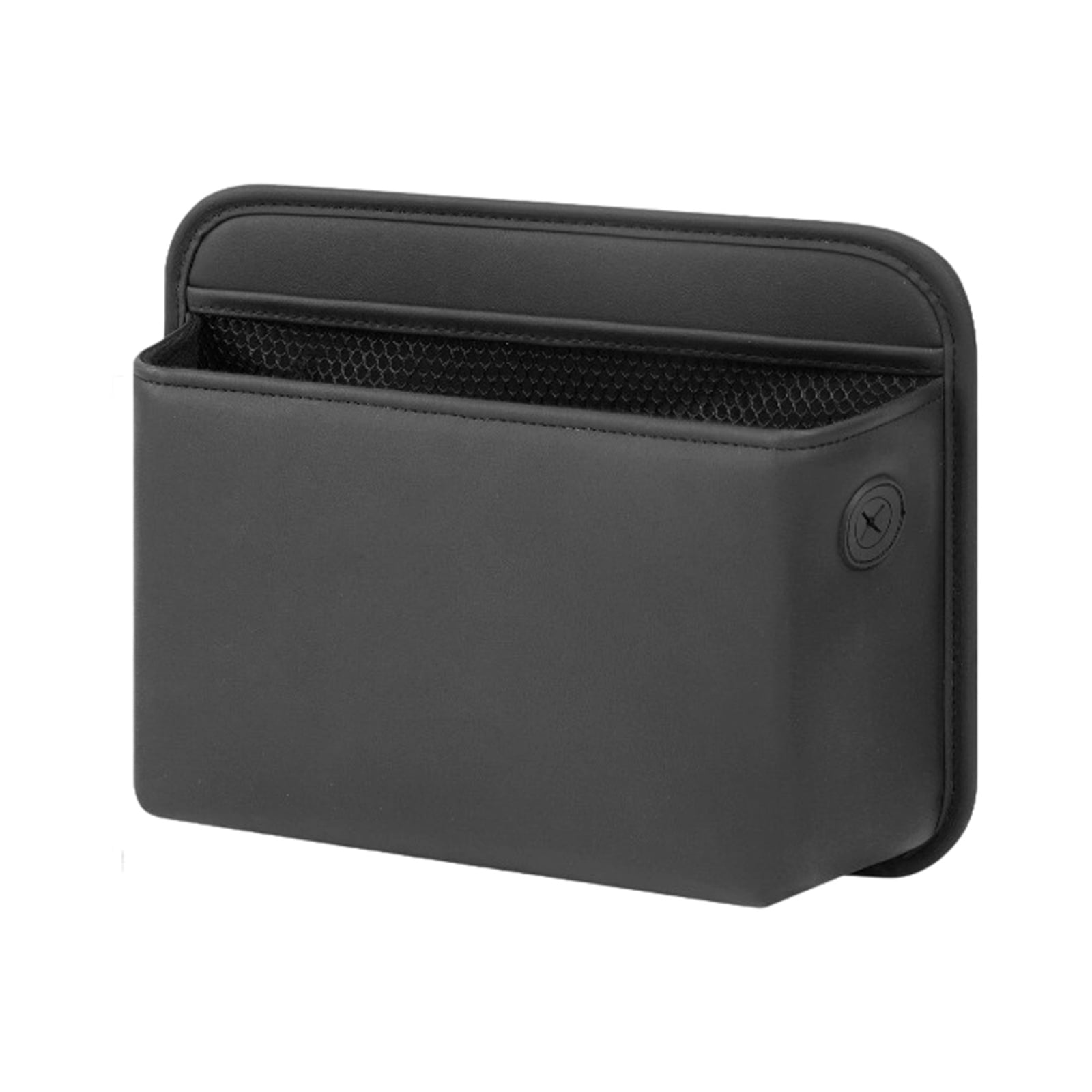 Leather Car Trash Can with Leakproof Design and Easy for Vehicle ...