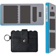 thumbnail image 1 of Leather Card Case Wallet Cutting Dies Vintage Leather with Wave Lace Card Holder Die Cutter DIY Machine Leather Card Organizer for Men & Women DIY, 1 of 8