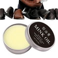 thumbnail image 1 of Leather Care Cream Under 5 ! Yrmaups Leather Recoloring Balm Mink Oil Conditioner Furniture Shoe Care Car Seat Care for Bags Jackets Boots Sofa Restoration, 1 of 8