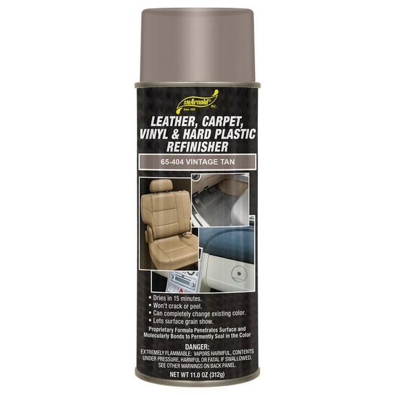 Leather, Carpet, Vinyl & Hard Plastic Refinisher - Vintage Tan [65-404]