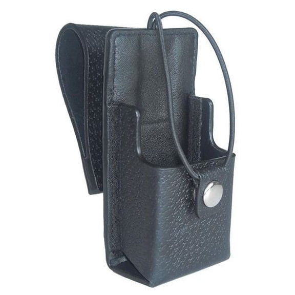 Leather Carry Case for Motorola CP200D Two Way Radio - with Swivel Belt Loop