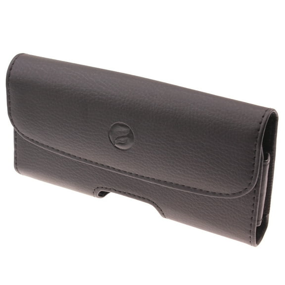 Leather Case Belt Clip for HMD Vibe - Holster Cover Pouch Loops Carry for HMD Vibe