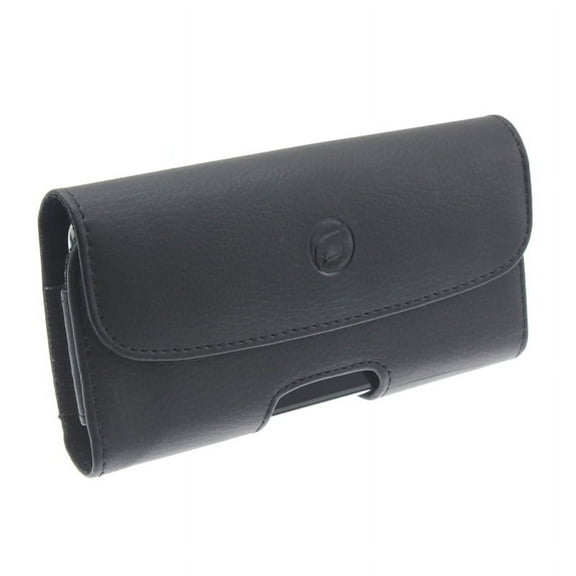 Leather Case Belt Clip for T-Mobile REVVL 4 Phones - Holster Cover Loops Pouch Carry Protective Z8R Compatible With T-Mobile REVVL 4 Models