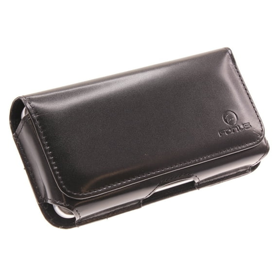 Leather Case Belt Clip for iPhone 15/Pro - Swivel Holster Loops Cover Pouch