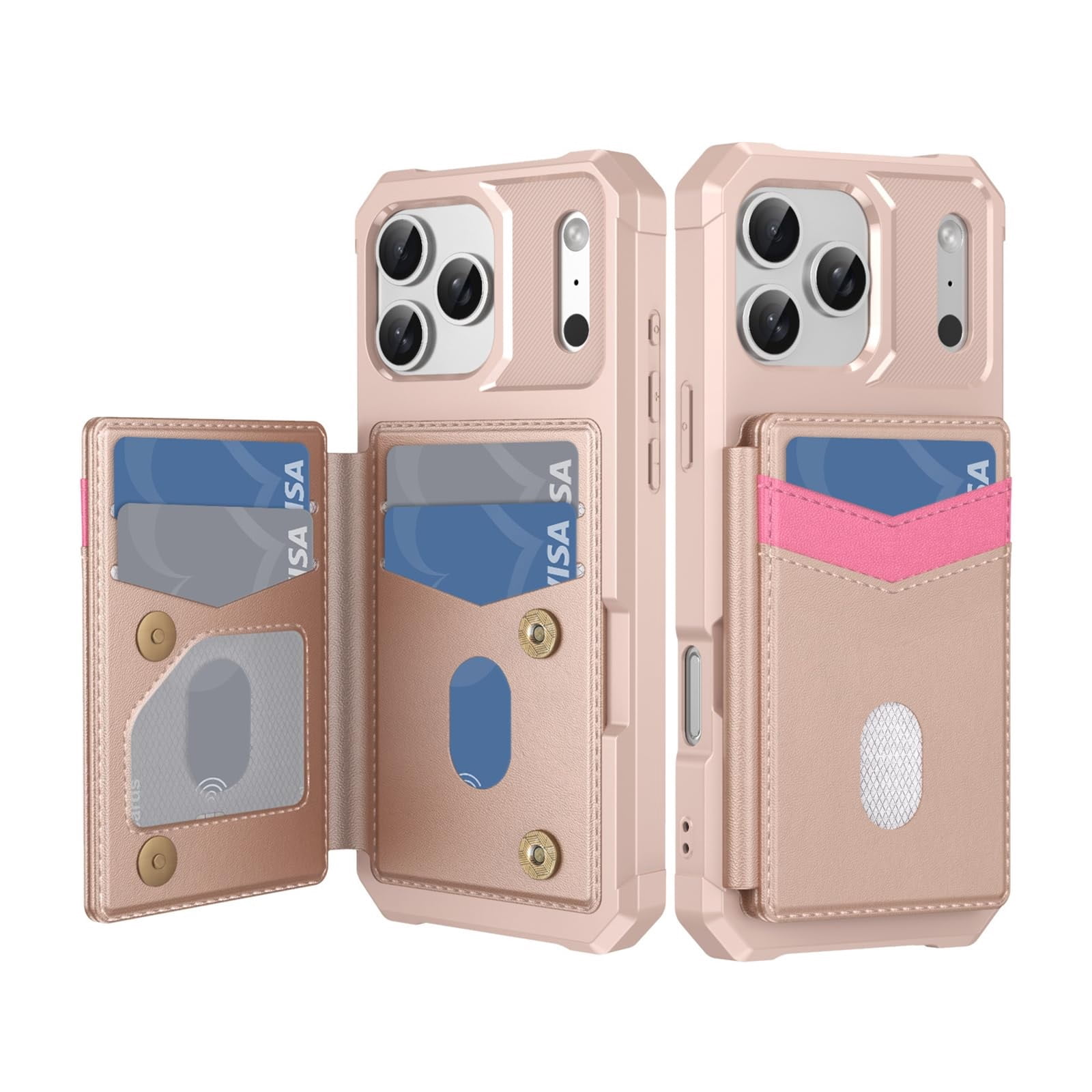 Leather Case For IPhone 17 Pro Max/17 Pro/Air/17, Wallet Case With ...