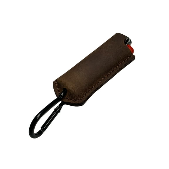 Leather Case fits Standard Size BIC Lighters Custom Made