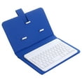 thumbnail image 1 of Leather Case for Portable Phone with Wireless Bluetooth Android Keyboard - Mini Keyboard, Lightweight, with Stand, for Business, 1 of 2
